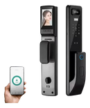 Fechadura Eletrônica Digital Com Biometria Senha Touch True