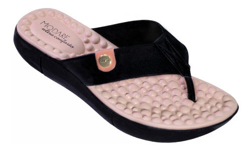 Chinelo Ortopedico Modare Feminino Esporão Massageador Macio
