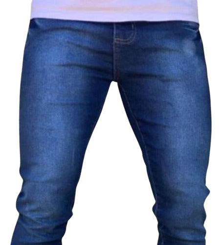 Calça Jeans Masculina Original Elastano Lycra