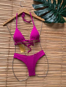 Biquíni Asa Delta Fio Duplo Bojo Removível Cores Neon Full