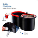 Balde Mop 360° Giratório C/ Cesto P/ Limpeza Geral Esfregão