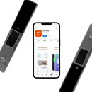 Fechadura Eletrônica Digital Com Biometria Senha Touch True