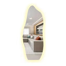 Espelho 170x70 Orgânico Led Grande Corpo Inteiro Luxo Moldur Moldura led branco quente