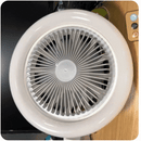 Luminária LED com Ventilador -turbo