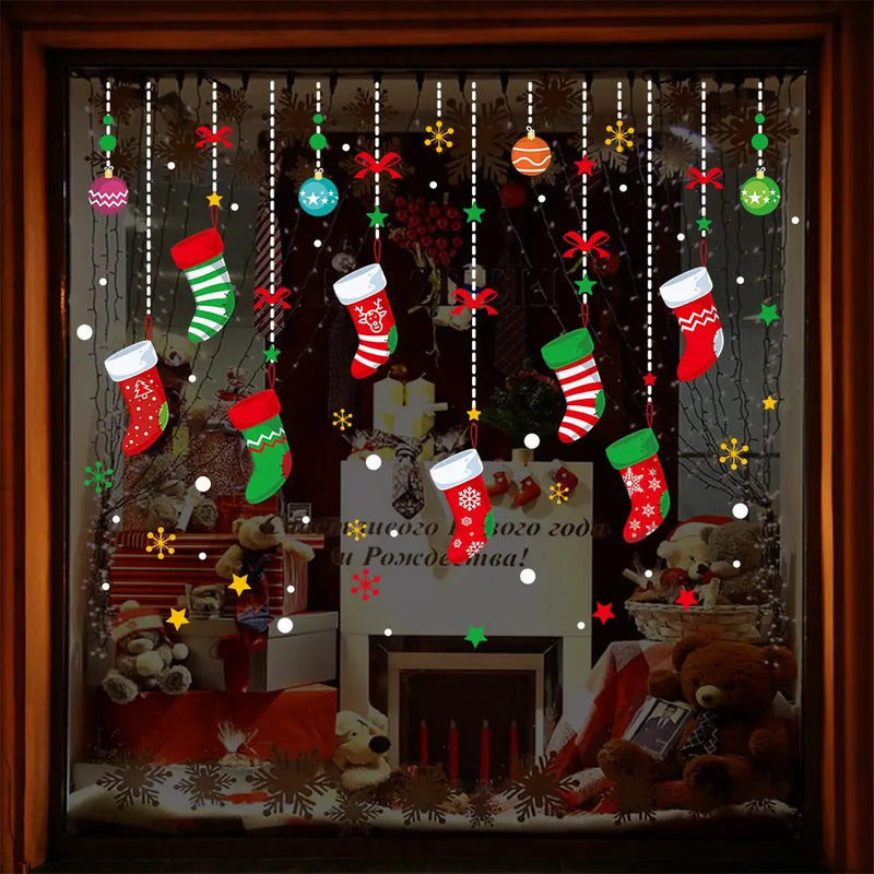 Adesivos de Natal para Janelas