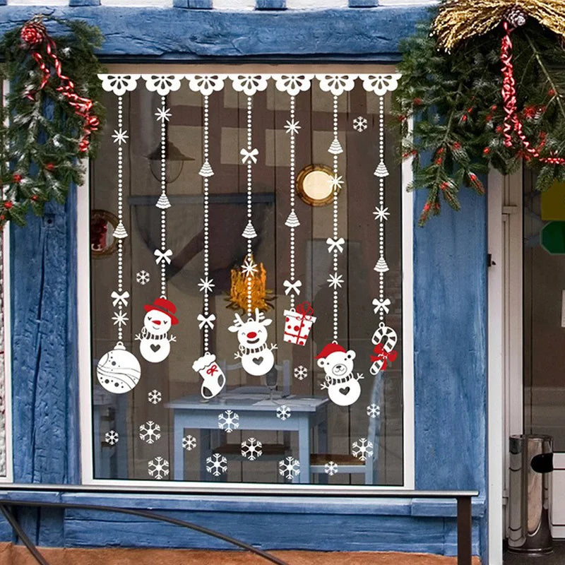 Adesivos de Natal para Janelas