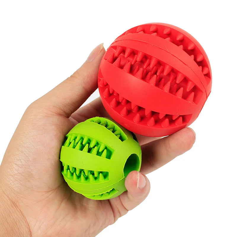 Bola de Borracha Para Mastigação de Pets
