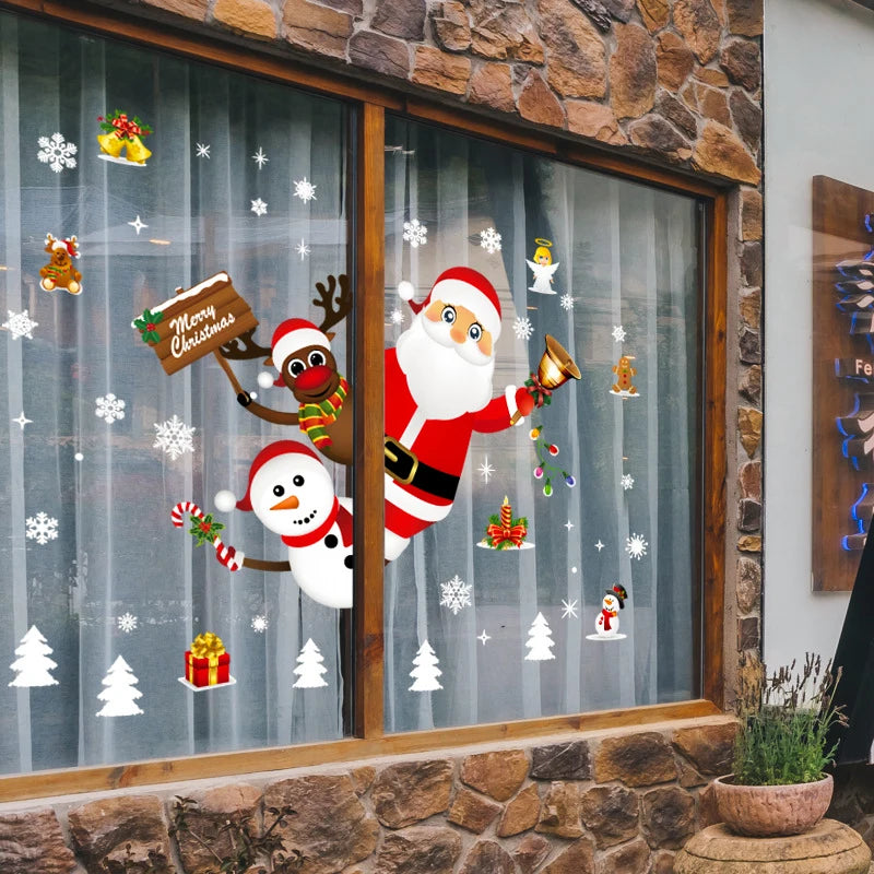 Adesivos de Natal para Janelas