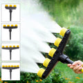 Irrigador 4 Jatos Aspersor Para Jardim Casa P/ Mangueira