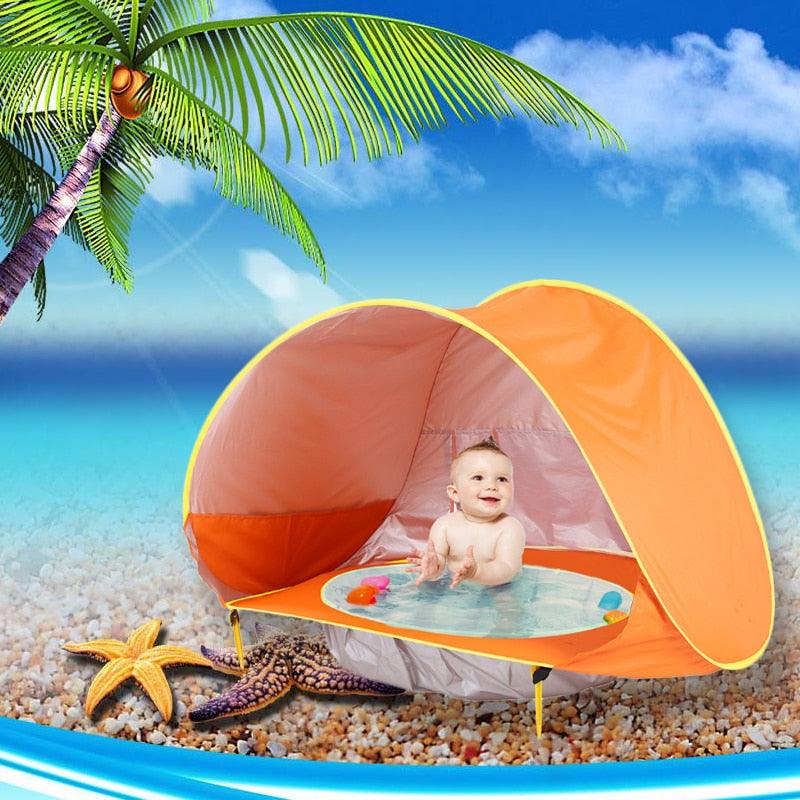 Barraca de Praia Portátil Infantil - Diversão para Seu Filho