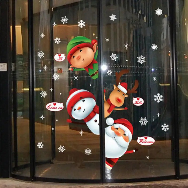 Adesivos de Natal para Janelas