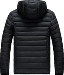 Jaqueta Casaco Puffer Bobojaco Corta Vento Capuz Removível