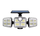 Holofote Solar LED 800W com 3 Cabeças +Brinde