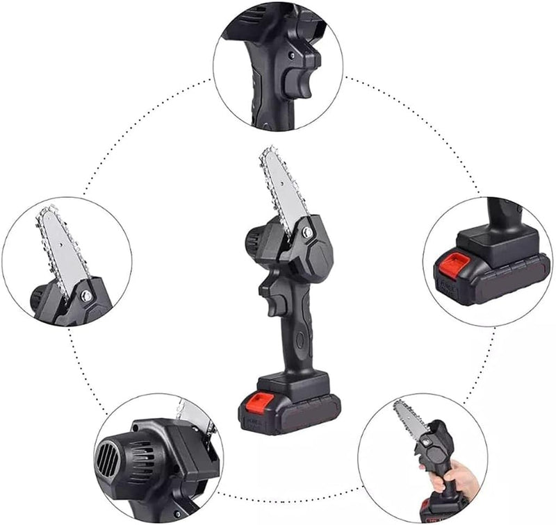 Motosserra  Portátil Bivolt com BATERIA Recarregável