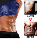 Regata Masculina Compressão Queima de Calorias