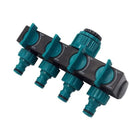 adaptador de mangueira 4 bocas para jardim + BRINDE
