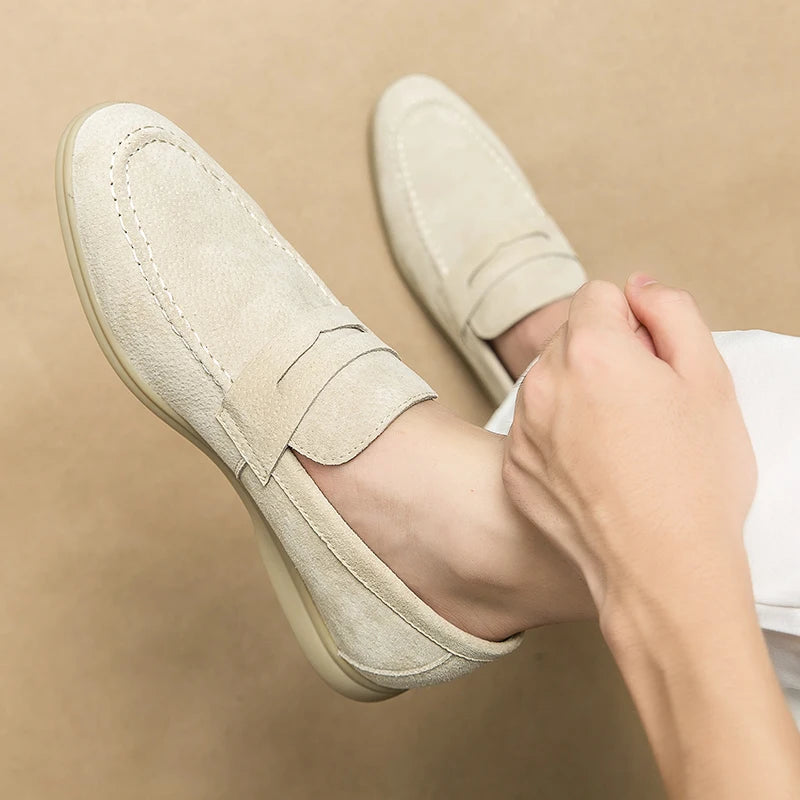 Mocassim Masculino  Atlas - Couro