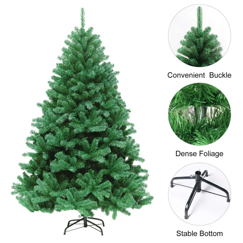 Árvore De Natal 1,20m Decorada Completa Pinheiro Verde Luxo