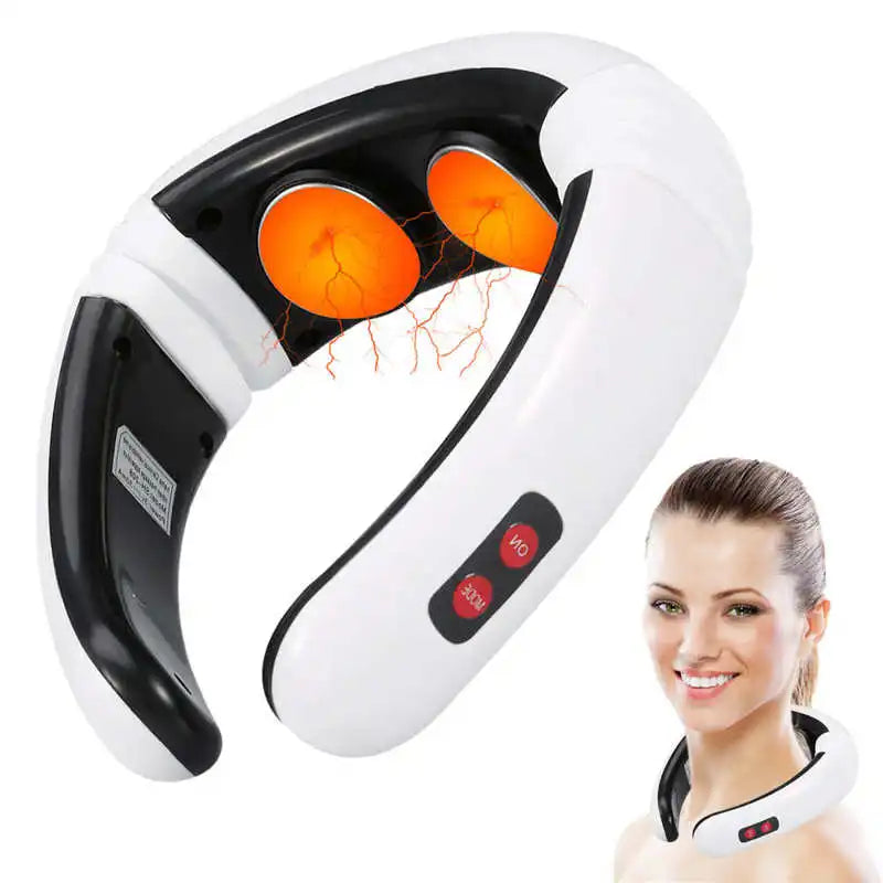 Massageador Elétrico Portátil de Pescoço - NeckRelax