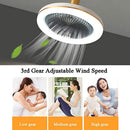 Luminária LED com Ventilador -turbo