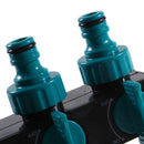 adaptador de mangueira 4 bocas para jardim + BRINDE