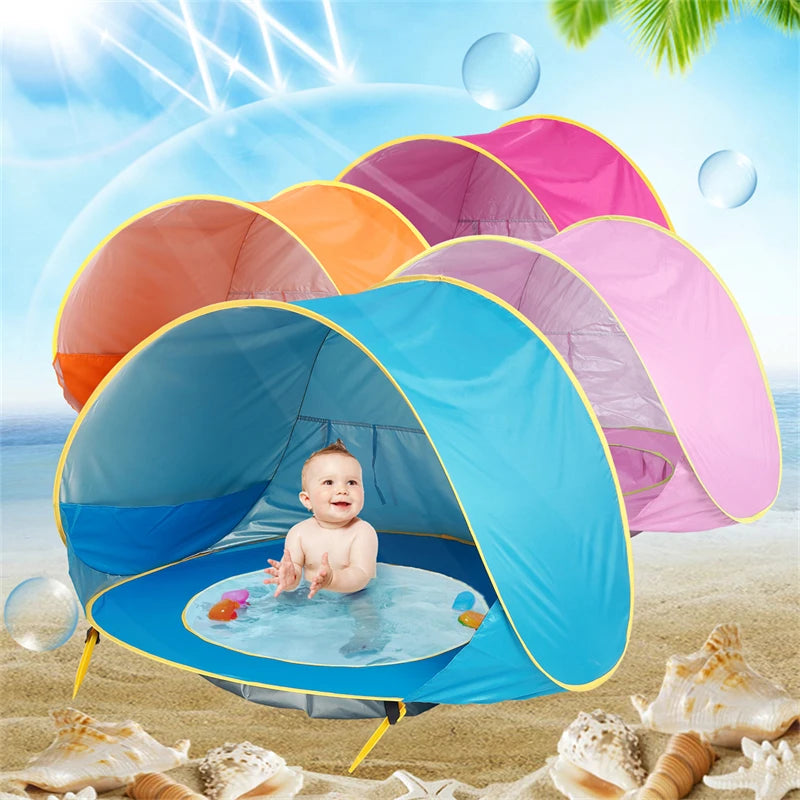 Barraca de Praia Portátil Infantil - Diversão para Seu Filho