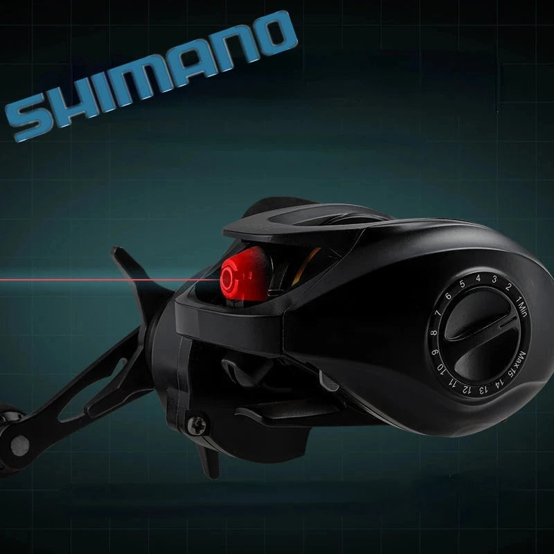 Carretilha Profissional Shimano 7.1:1 de Pesca com Freio Magnético + BRINDE