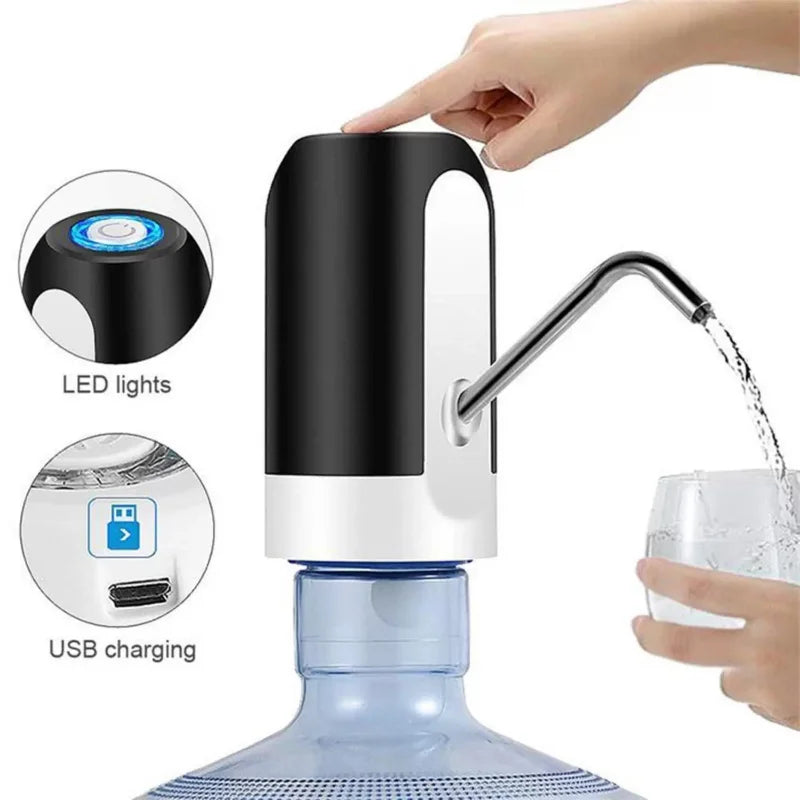 Bomba elétrica universal para galão com bomba de água +BRIND+ FRETE GRATIS