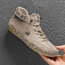 Tênis Casual Masculino de Couro Legítimo