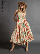 Macacão feminino vintage sem mangas