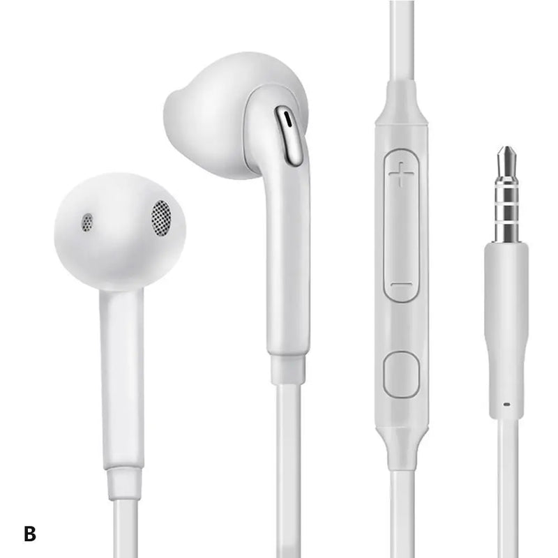 Fone De Ouvido com fio compativel com todos androids (BRANCO)