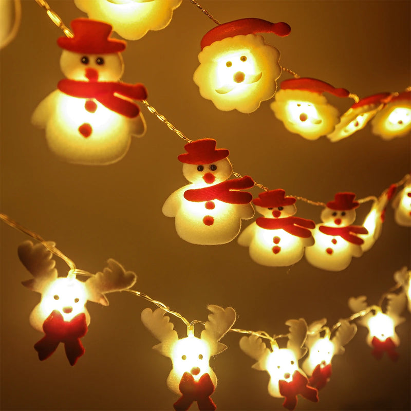 Luzes Enfeites Decoração para Natal