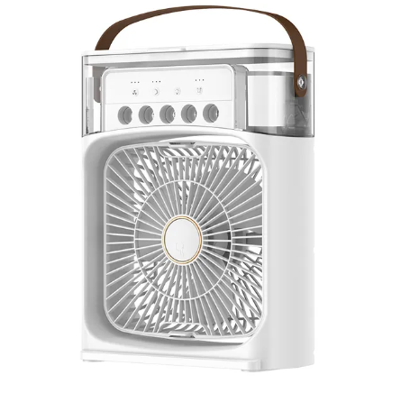 Mini Climatizador De Ar Com Reservatorio Para Agua E Gelo