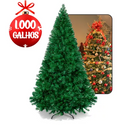 Árvore De Natal 2,10 m Decorada Completa Pinheiro Verde Luxo