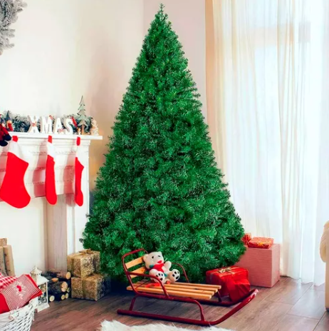 Árvore De Natal 2,10 m Decorada Completa Pinheiro Verde Luxo