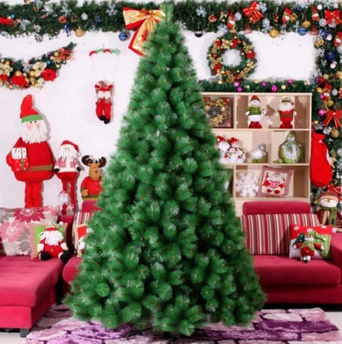 Árvore De Natal 2,10 m Decorada Completa Pinheiro Verde Luxo