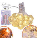 Cascata Pisca Pisca 10 Bolas 8 Musicas Natalinas Bivolt Usb