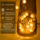 Cascata Pisca Pisca 10 Bolas 8 Musicas Natalinas Bivolt Usb