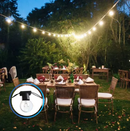 Varal de Luzes Led para Decoração Natal - 15 metros + Lâmpadas