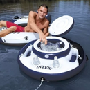 Bar Cooler Inflável Flutuante Piscina 30 Lata Cerveja + Gelo