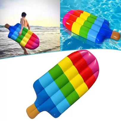 Boia Inflável Picolé Grande Gigante Piscina