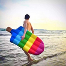 Boia Inflável Picolé Grande Gigante Piscina