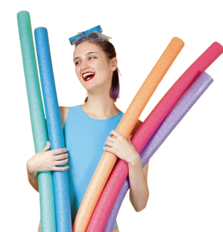 KIT 5 Boias Espaguetes para piscinas com cores sortidas