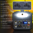 Gerador De Energia Portátil 200w 220v Solar Recarregável Usb