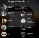 Gerador De Energia Portátil 200w 220v Solar Recarregável Usb