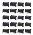 Luminária Externa de Led Solar À Porva D'água Para Muro, Escada, Cercas