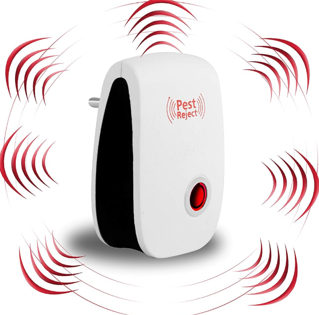 Kit 3 Repelente Eletrônico Pest Reject - Proteção Eficaz Contra Pragas e Dengue