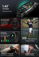 SolarPlus Smartwatc - Com Batimentos Cárdiacos