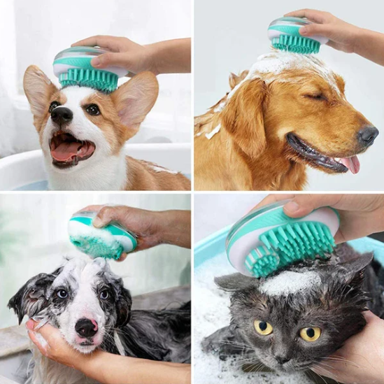 Escova para Cachorro e Gato 2 em 1 Elite Original