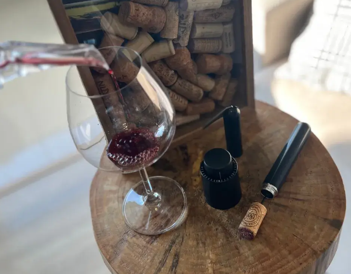 Abridor de Vinho Saca Rolhas Bomba de Ar